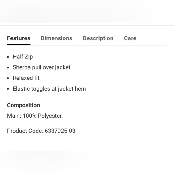 NWOT Cotton On Body Balance Half Zip Sherpa Pullover Jacket sz S - Picture 7 of 7